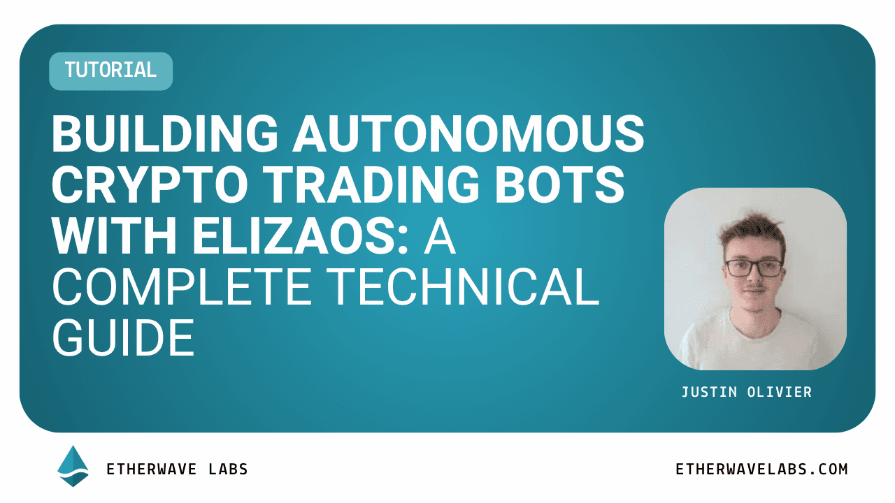 Image de couverture de Construire des bots de trading crypto autonomes avec ElizaOS : le guide technique complet
